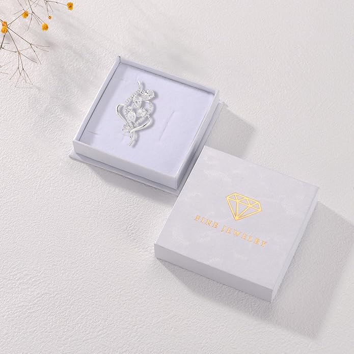 Flower Floral Brooch Pin Pearl Rhinestone Crystal Brooches Pins Scarf Brooch Clip Christmas Lapel Pin Dress Accessories for Women