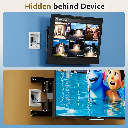 TVBU505-1 Recessed Outlet Box, Recessed Electrical Box - Image 3