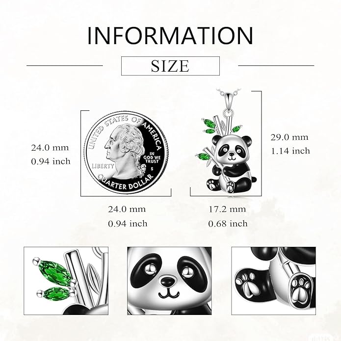 Animal Necklace for Women Necklace 925 Sterling Silver Cute Animal Pendant Necklaces Jewelry Gifts