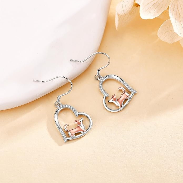 925 Sterling Silver Earrings for Women Dangle Drop Earrings Jewelry Gifts