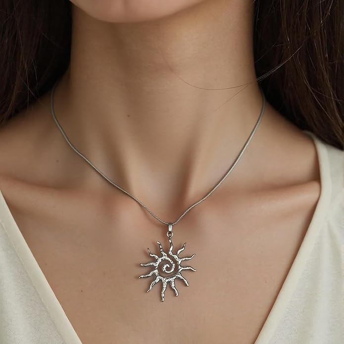 Snake Butterfly Necklace for Women Y2k Irregular Round Bead Pendant Women's Jewelry