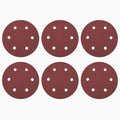 HARFINGTON 16 Pcs 9 Inch Sanding Discs 150 Grit Red Aluminum Oxide 6 Hole | by HARFINGTON