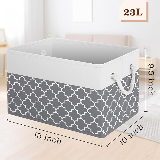 Storage Bins Foldable Storage Baskets - Image 2