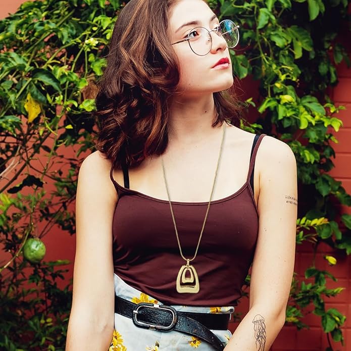Madison Tyler Gold Plated Jewelry Set for Women | Silver Teardrop Pendant Necklace Trendy | Long Necklace with Snake Chain | Fashion Dangle Earring Set
