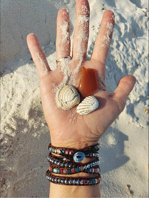 SPUNKYsoul New! Dazzling Handmade Leather Wrap Bracelet Collection
