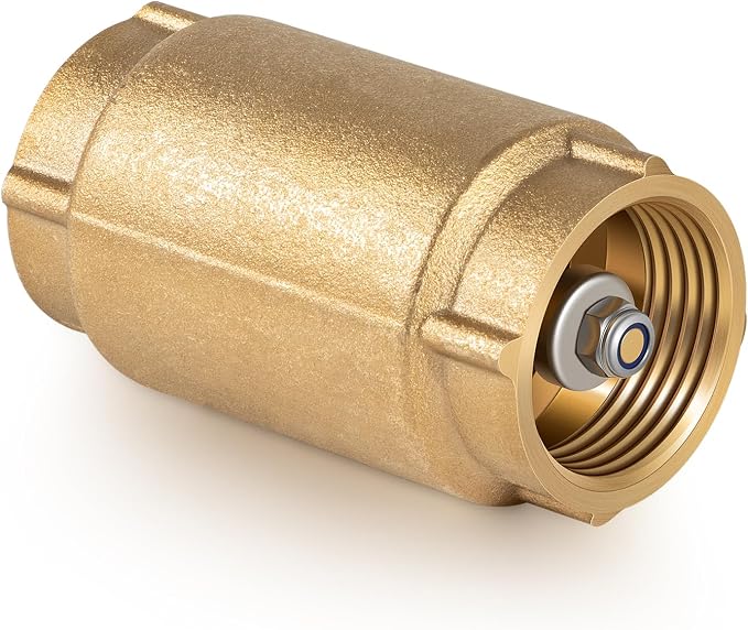 1" No-Lead Brass Check Valve by Bzcovac
