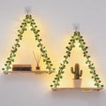RICHER HOUSE Hanging Floating Shelves No Drill, Macrame Plant Wall Shelf | 2 by RicherHouse