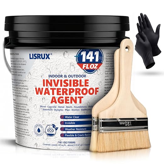 Transparent Waterproof Sealant, 141 Oz Invisible Waterproof Agent, Transparent by LISRUX