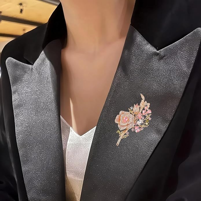 SYWDUDUCLT Fashion Elegant Brooches for Women Brooch, Suitable For Party And Daily Wear On Many Occasions