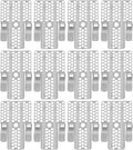 LALAFINA Drywall Repair Clips Stainless Steel Wall Hole Patch by LALAFINA