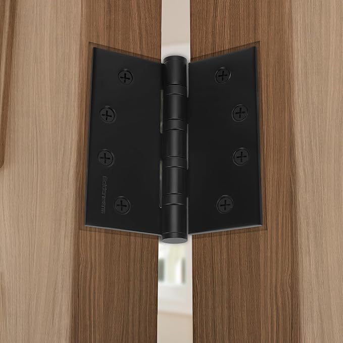 goldenwarm 6 Pack 4 x 4 Inch Ball Bearing Door Hinges Heavy Duty Stainless - Image 7