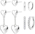 Small Gold Huggie Hoop Earrings Set for Women Men Hypoallergenic 14K Plated Stack Cartilage Earrings, Multiple Piercing Lightweight Mini Thin Cute Dainty Trendy Jewelry Set Christmas Gifts for Women
