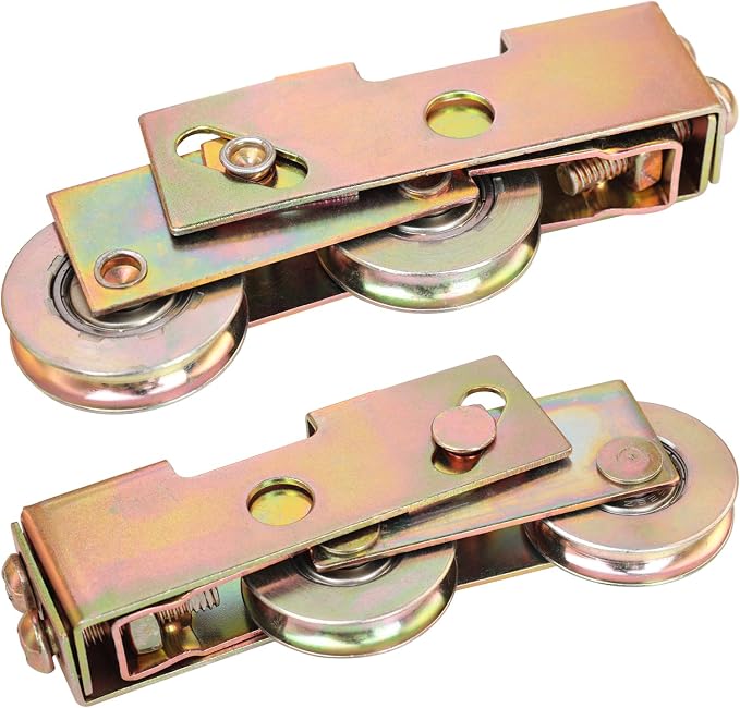 2 Pack Sliding Door Rollers, 1 1/4 Inch Sliding Glass Door Tandem Wheels | - Image 2