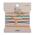 K'lani Hair Tie Bracelets for Women - Elastic Hair Bands That Double as Stylish Jewelry - Stride - Medium