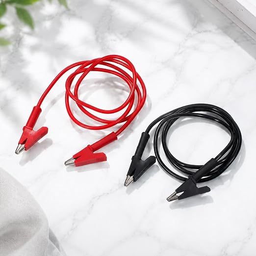2PCS Dual-Ended Jumper Wire Kit Alligator Clips Test Leads | Jumper Wires 1000V - Image 3