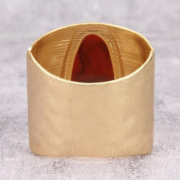 Gold Cuff Bracelet for Women Silver Beaded Bracelets Open Bangle Stackable Stretch Bead Bracelet Boho Jewelry Gifts for Wife Couple