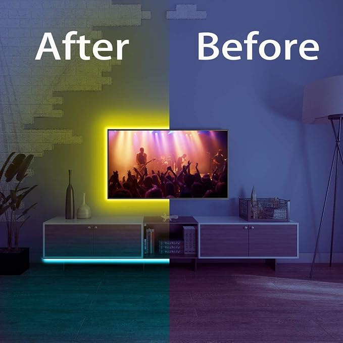 DAYBETTER Led Strip Lights 200ft, RGB Led Light Strip - Image 6