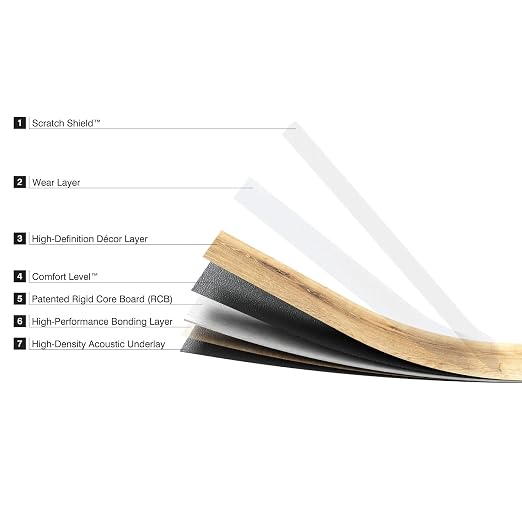 Finesse Vinyl Plank Flooring in Shasta | Elegant Interlocking Floating Planks - Image 4
