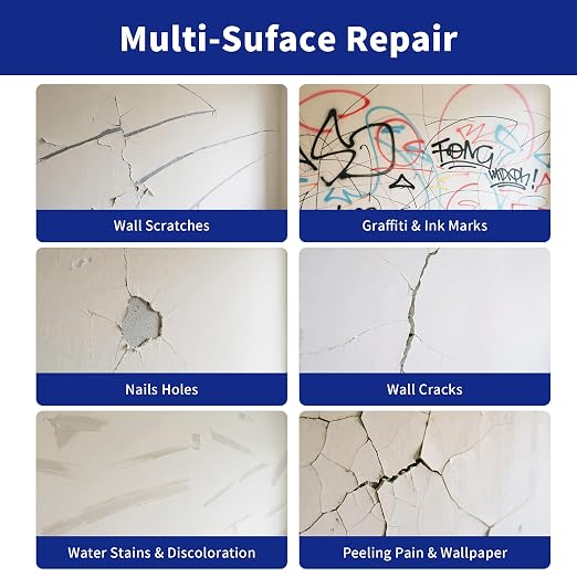 Drywall Repair Kit - 250g Wall Repair Paste Tube - Image 6