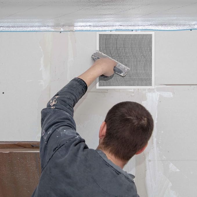 Blulu 13 Pcs 12 x 12 Inch Drywall Repair Kit Self Adhesive Mesh Drywall Patches - Image 6