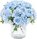 4 Packs Peonies Artificial Flowers by MARTINEMALL