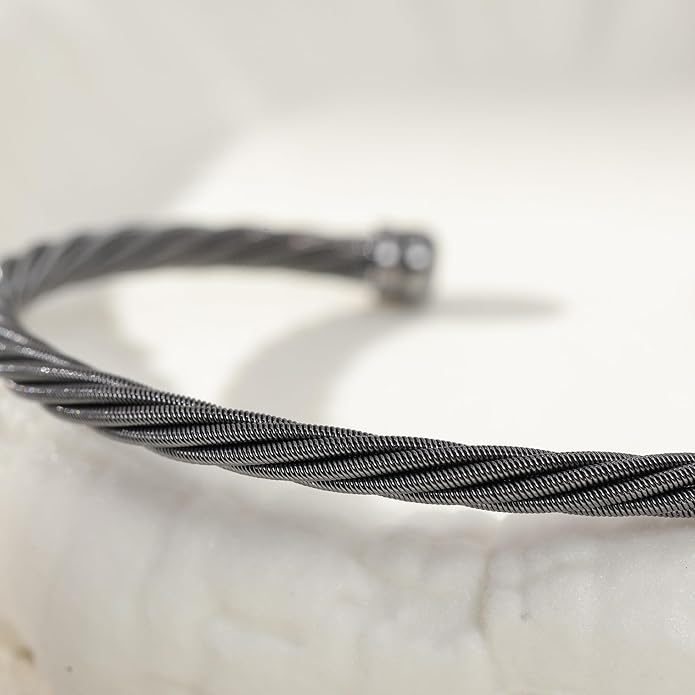 Cuffs Bracelet for Women Minimalist Gold Coil Craft Cuff Bracelet Italian Coil Craft Handmade Jewelry Christama Birtherday Gift