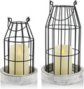 Farmhouse Lantern Decor Rustic Home Decor Lanterns by VIVIRENOIR