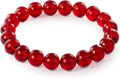 Natural Baltic Amber Bracelet for Women and Men – Stretch Wristband with Faceted Beads, Lightweight Unisex Jewelry Gift for Daily and Casual Wear