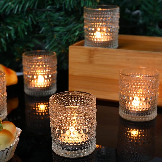 48 Pack Votive Candle Holders, Tea Light Candle Holders - Image 7