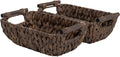 StorageWorks Small Wicker Baskets, Decor Storage Baskets, Water Hyacinth | by StorageWorks