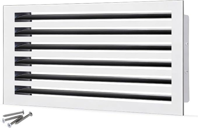 24x12 Modern AC Vent Cover, Decorative Air Vent Register Grille by Soknockk