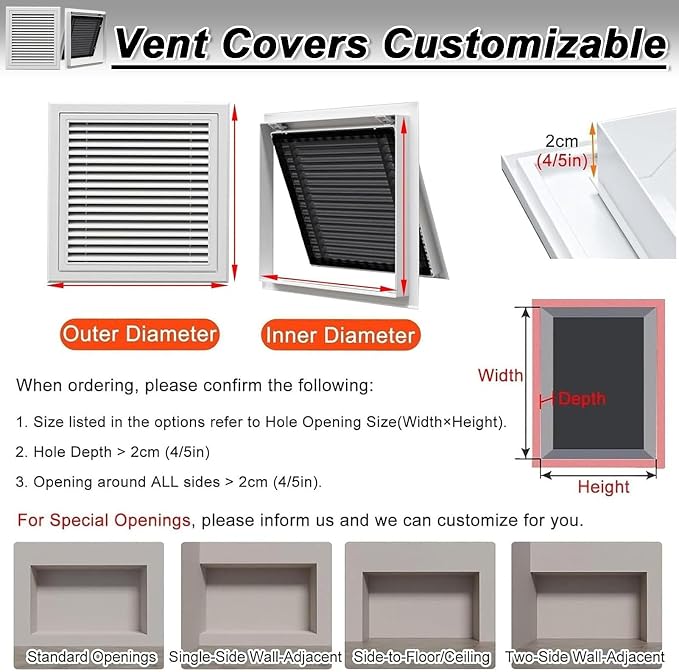 Floor Vent Cover 12 x 22 Air Vent Cover - Image 2