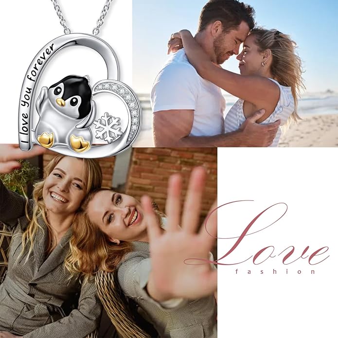 FLYOW 925 Sterling Silver Cute Animal Jewelry Hummingbird/Butterfly/Wolf/Corgi/Cat/Snake/Spider/Bat/Penguin/Bear/Opossum/Frog/Guinea Pig for Women Mother Friend Animal Lovers