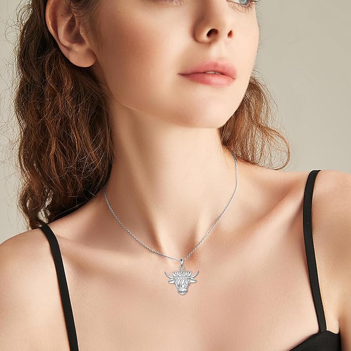 Animal Necklace for Women Necklace 925 Sterling Silver Cute Animal Pendant Necklaces Jewelry Gifts