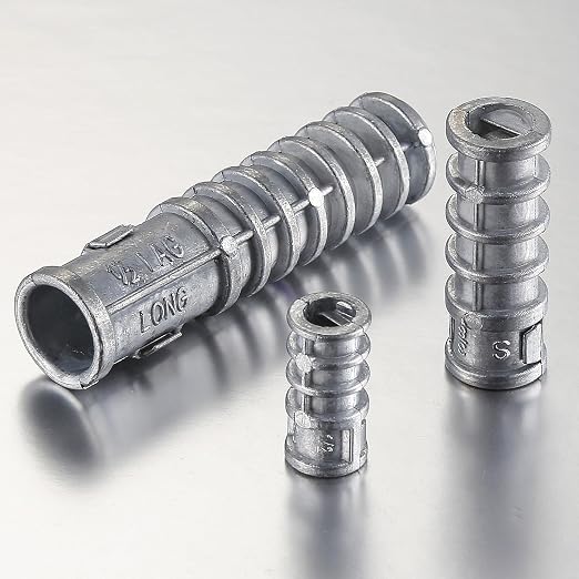 Wensilon 5/16 * 1-1/4 Lag Shield Anchor Long Zinc Alloy Bolts Concrete Anchors - Image 3