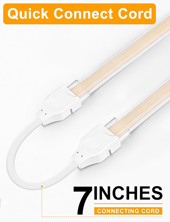 Lamomo COB LED Strip Lights 65.6Ft, 2 Roll Natural White Dimmable Self-Adhesive - Image 4