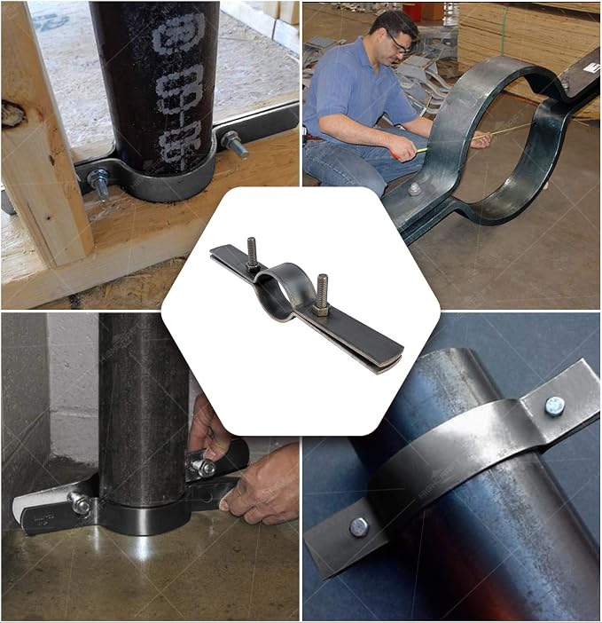 Highcraft DMST-QM34-10 Riser Clamp; Vertical Pipe Hanger - Image 4