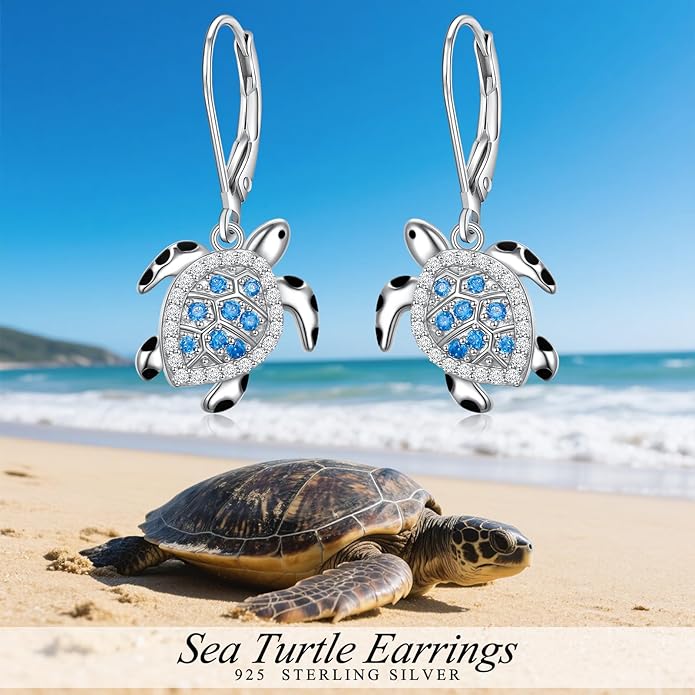 FLYOW 925 Sterling Silver Cute Animal Jewelry Hummingbird/Butterfly/Wolf/Corgi/Cat/Snake/Spider/Bat/Penguin/Bear/Opossum/Frog/Guinea Pig for Women Mother Friend Animal Lovers