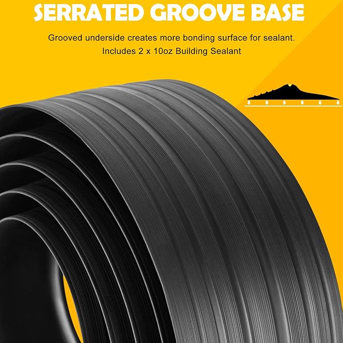 20Ft Universal Garage Door Bottom Threshold Seal Strip - Image 4