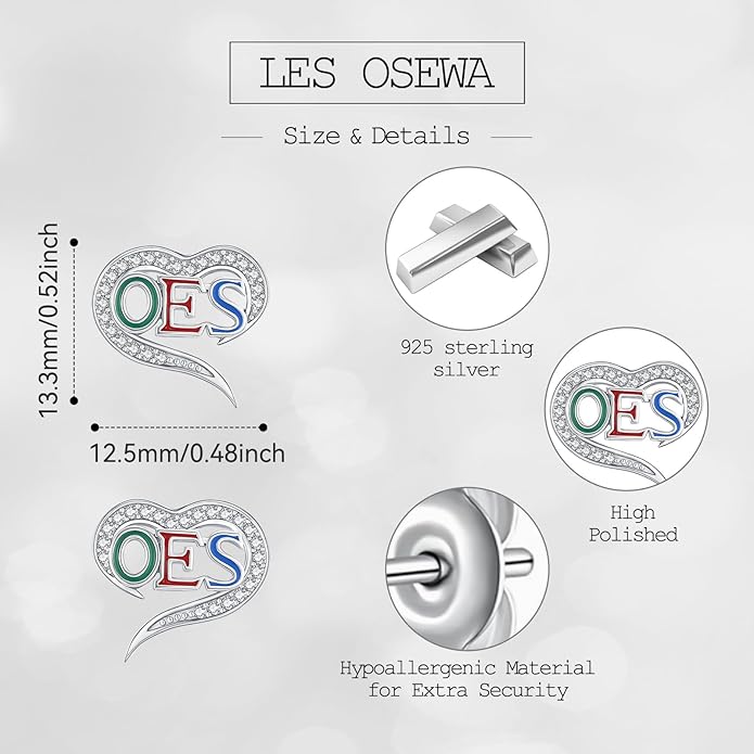 AKA/ZPB/DST/SGR/OES Sorority Gifts for Women 925 Sterling Silver Sorority Paraphernalia Gifts Greek Jewelry for Finer Women