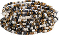 INK + ALLOY 10-Strand Stacking Beaded Bracelets for Women – Mixed Patterns Bracelet Stack - Adjustable Stretch Fit - Handmade Boho Bracelets for Women - Perfect for Any Occasion