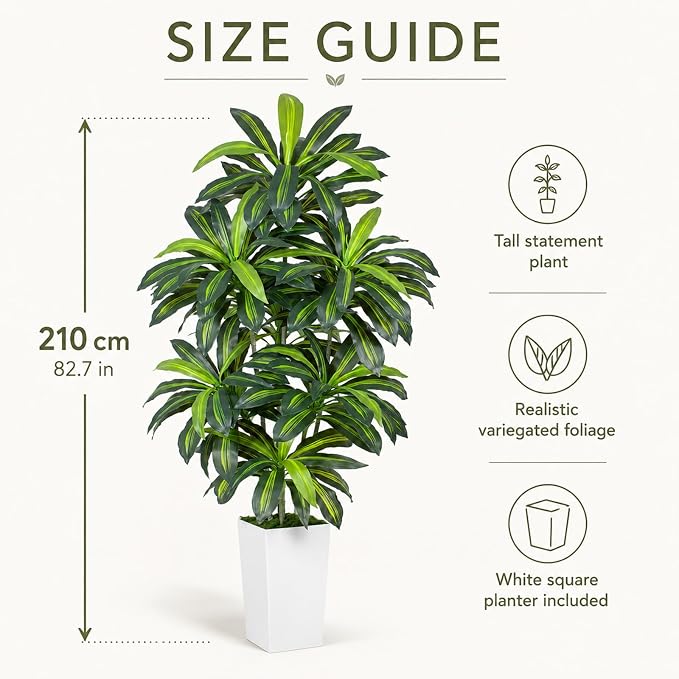 7FT Artificial Dracaena Tree - Image 3