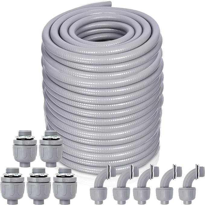 Liquid-Tight Conduit and Connector Kit by Feotech
