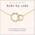 HOPE LOVE SHINE Best Friend Gift for Women - Meaningful BFF Friendship Necklace, Jewelry 16+2", 14k Gold Plated Sterling Silver