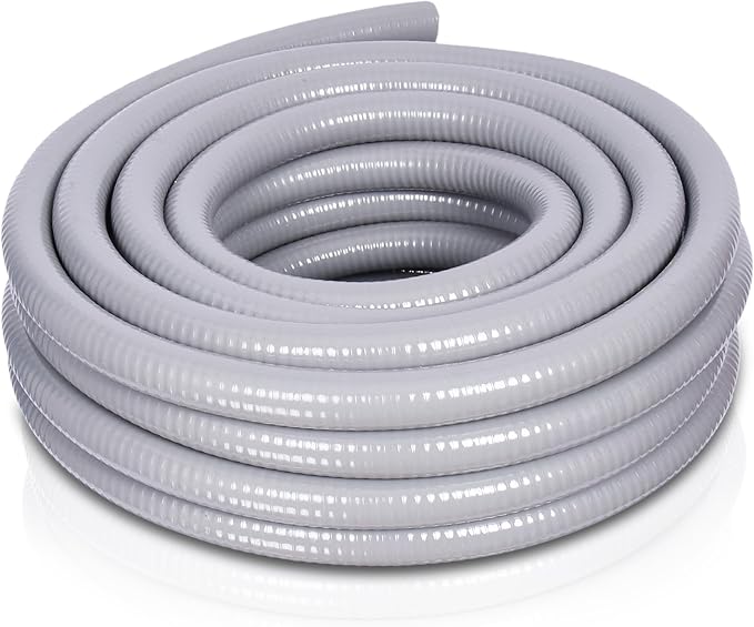 1 1/4 Inch Flexible Conduit 25 FT Non Metallic Liquid-Tight Conduit.1-1/4" Dia by Feotech