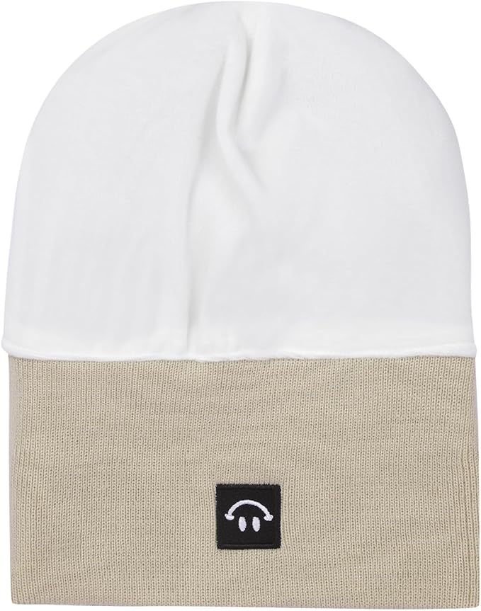 MaxNova 2 Pack Baby Beanie Fleece Lined Knit Toddler Hat for Girls Boys 0-8 Years