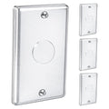 4 Pack - 4x2 Single Gang Rectangle Blank Outlet Cover by OhLectric