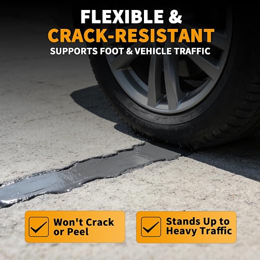 Concrete Crack Filler – Self-Leveling Cement Crack Repair Sealant, Waterproof & - Image 8