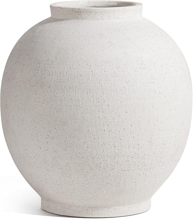 White Ceramic Vase - Image 6