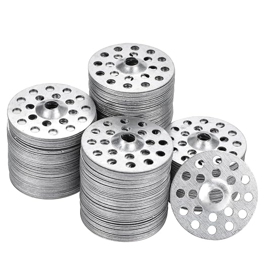 100 Pcs 1 inch Plaster Washers Zinc Metal Washer, Plaster Repair Washers - Image 6